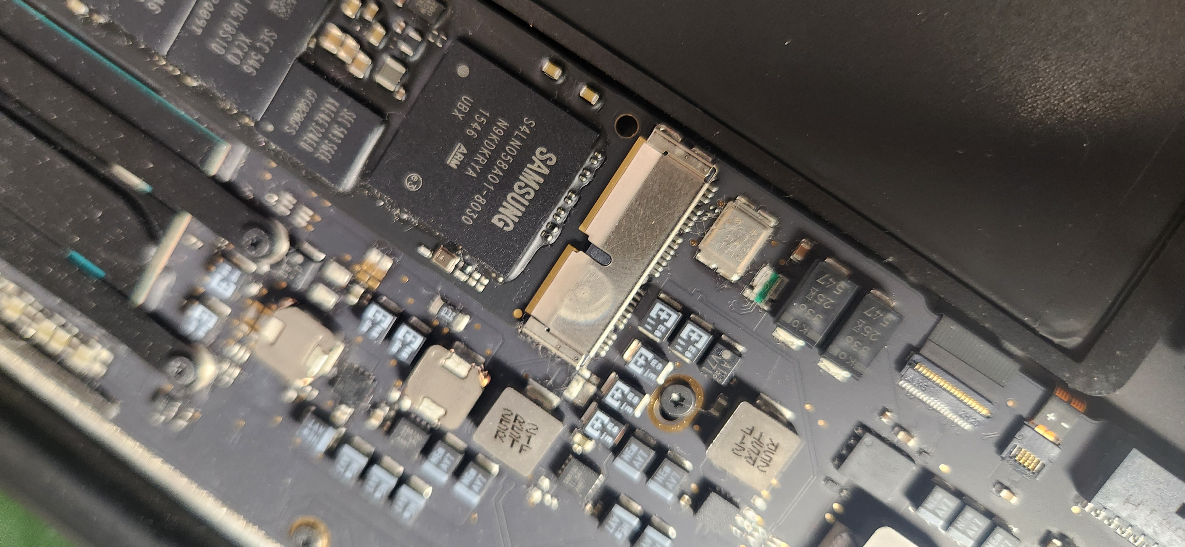 Logic board connector repair