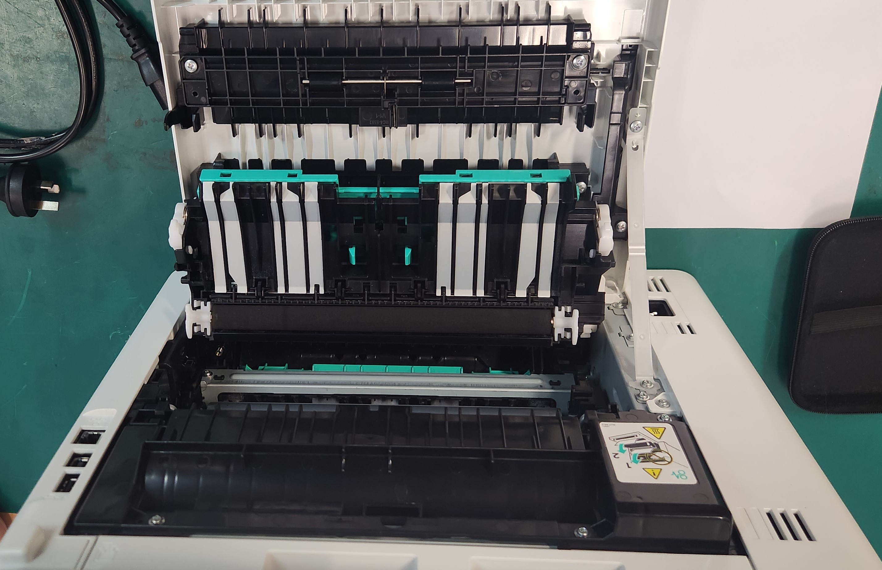 Printer roller assembly repair