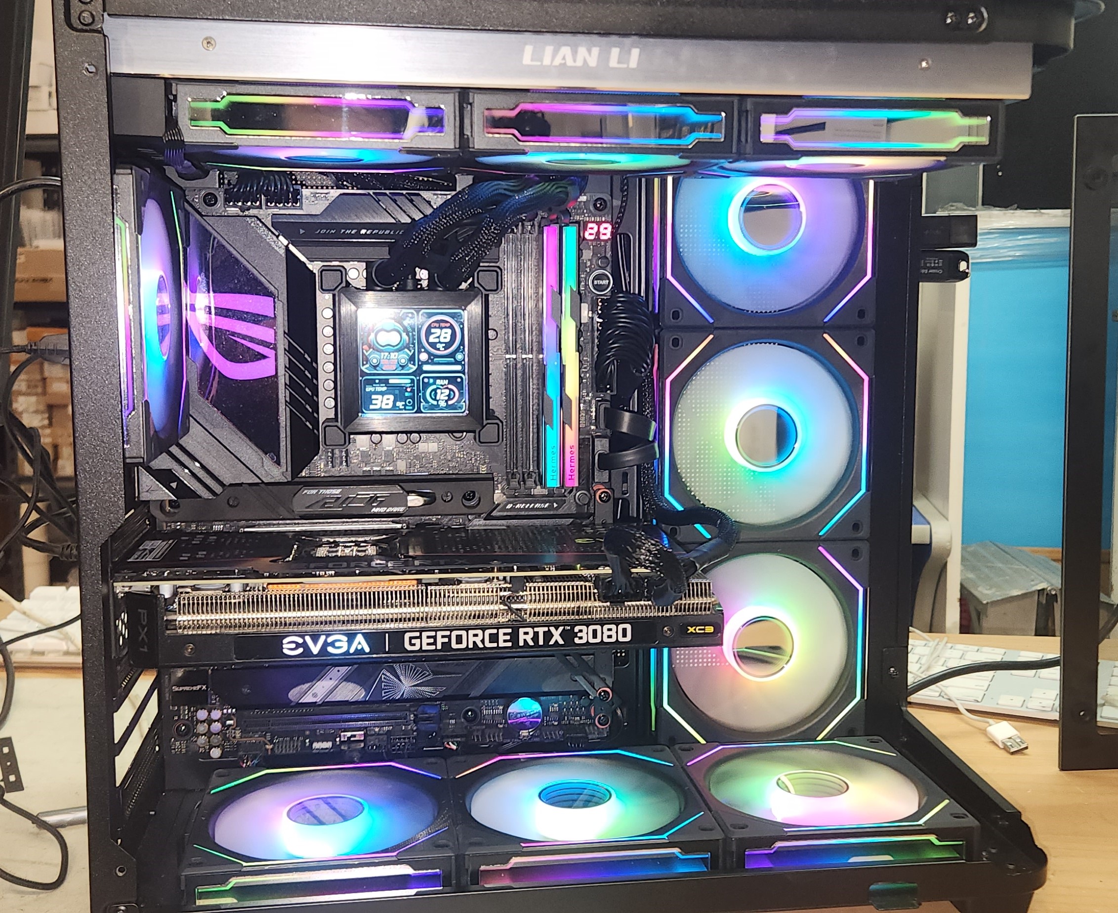 Custom gaming PC build